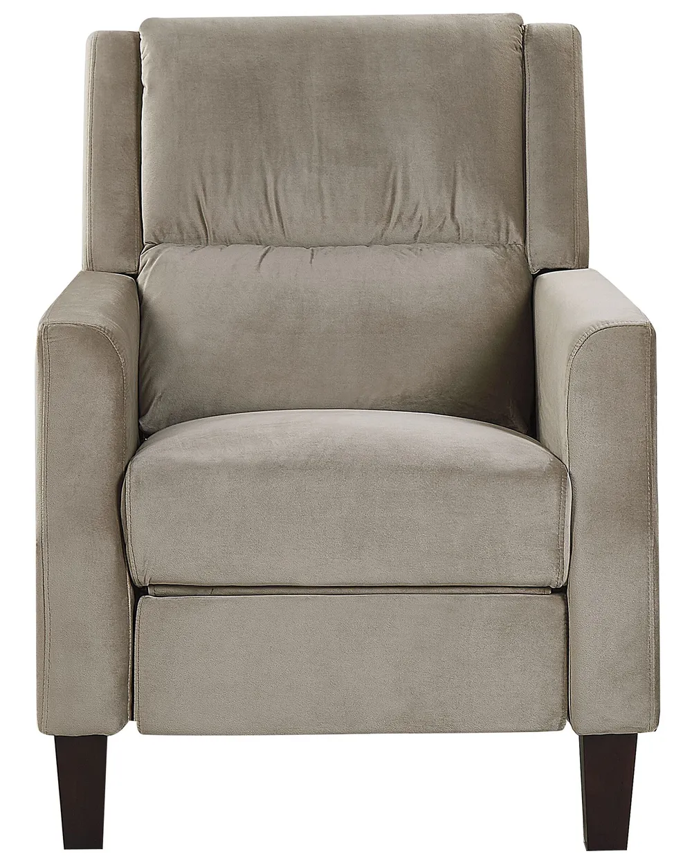 Recliner Chair EGERSUND Velvet Taupe_794325