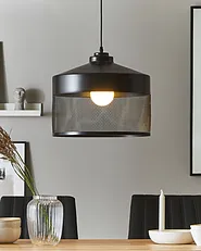 Pendant Lamp CARDENER Metal Black_1150927