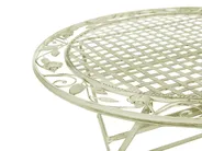 Bistrobord BIVIO 70 cm 70 cm Metall Ljusgrön_806655