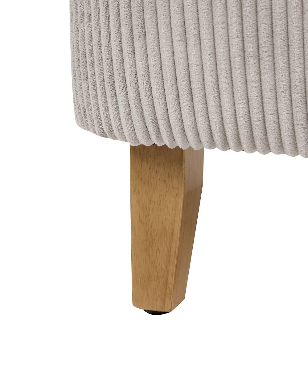 Wingback-tuoli ABSON Vakosametti Beige_1186232
