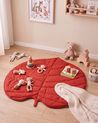 Kids Playmat EOLIA 110 x 110 cm Cotton Red