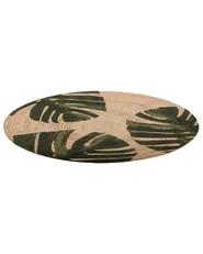 Matta INCIK Beige ø 140 cm Jute_757801