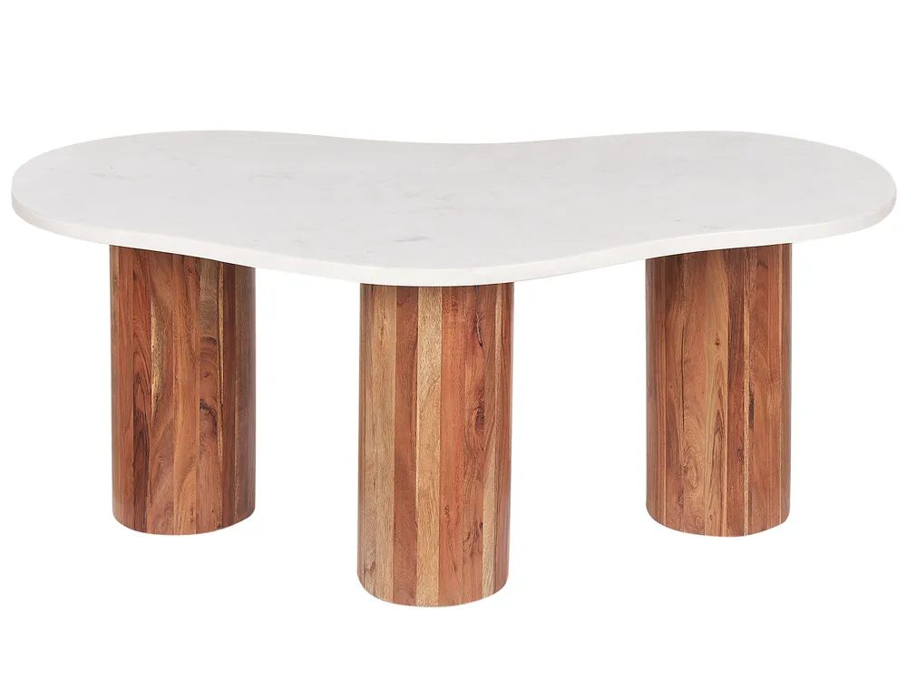Coffee Table CASABLANCA Marble White