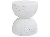 Sivupöytä CAORIA 40 cm 40 cm Terrazzo-kuvio Valkoinen