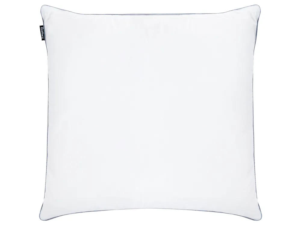 3-Chamber Bed Pillow TEIDE Low 80 x 80 cm Duck Feathers and Down White