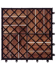 Outdoor Flooring ACERENZA Certified Acacia Wood Brown_957738