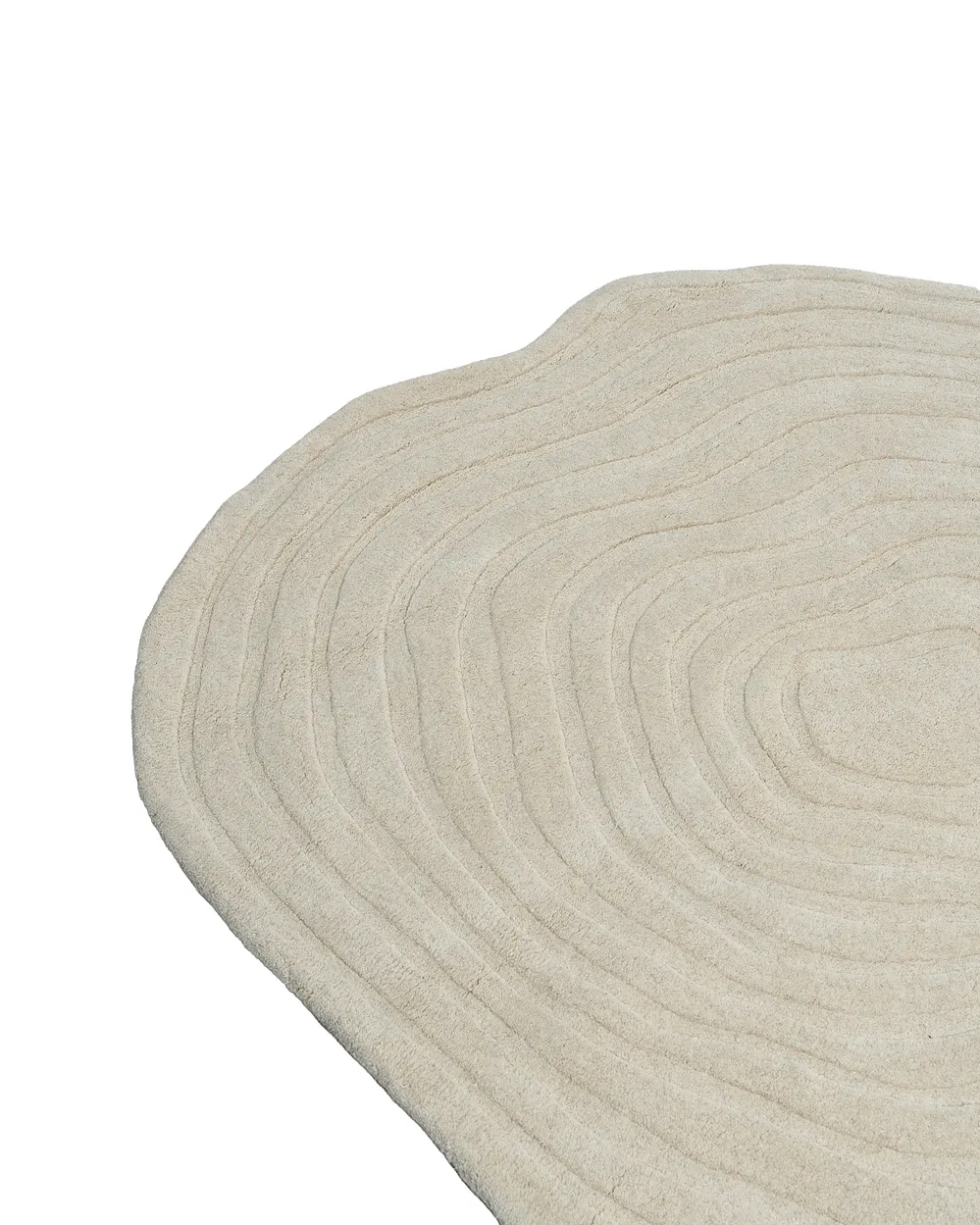 Matto ANKARAE Beige ø 160 cm Villa_1131655