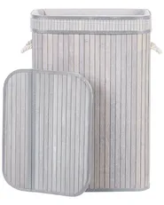 Laundry Basket KALUTARA Bamboo Grey_849901