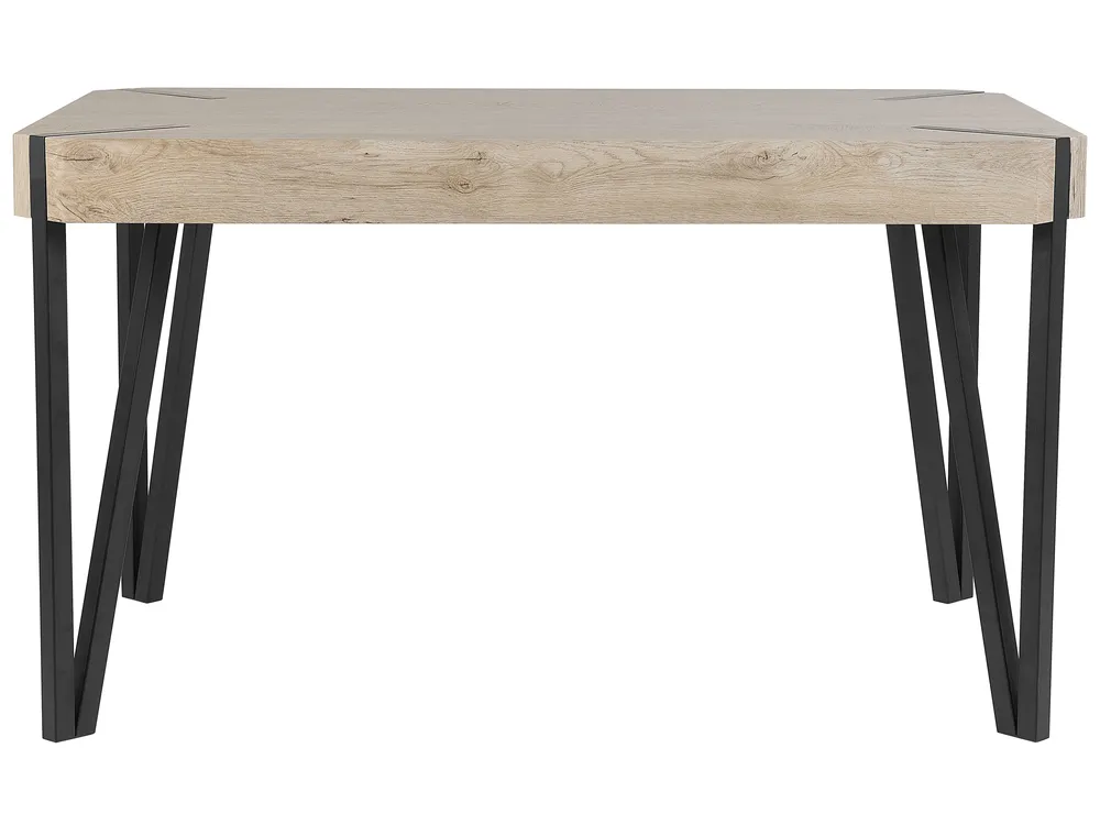Matbord CAMBELL Taupe 130 cm 80 cm_751607