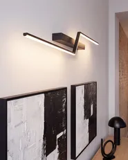LED-taulu- ja peilivalaisin NOCEDA Metalli Musta_1010317