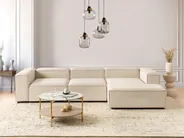 Modulär hörnsoffa 4-sits ARDAL Beige Vänstervänd_947901