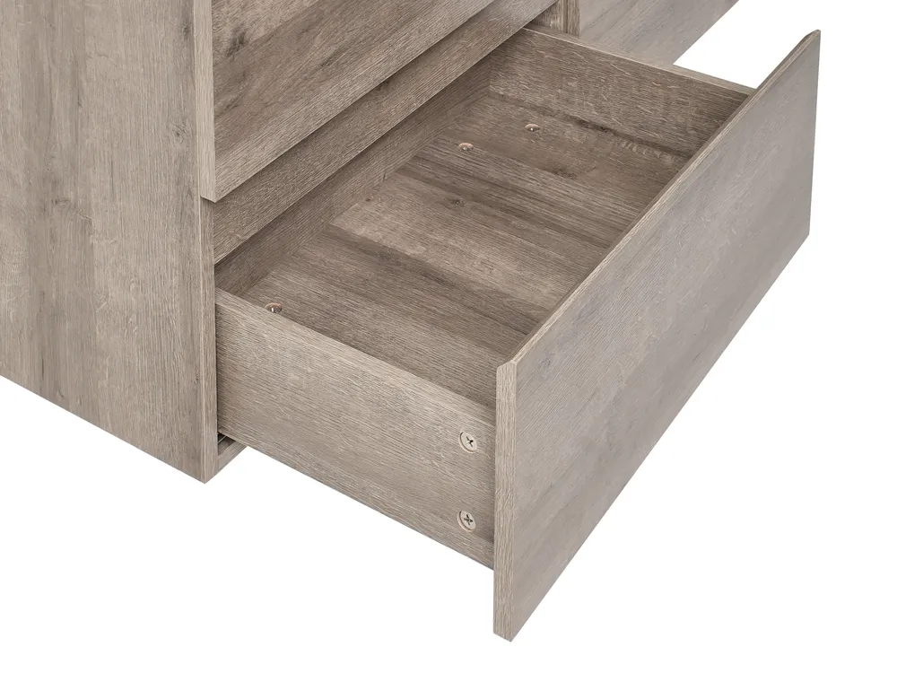 Wall Mounted Double Basin Vanity Unit VIEDMA Taupe_1004994