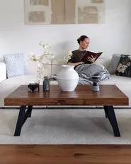 Set of 2 Decorative Cushions PURSLANE 43 x 43 cm Faux Fur Light Grey Geometric Pattern_979149