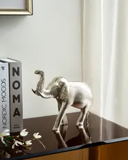 Figurine Elephant MIOGOST Metal Silver_1009418