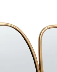 Wall Mirror DIANCEY 70 cm 100 cm Metal Gold_900170