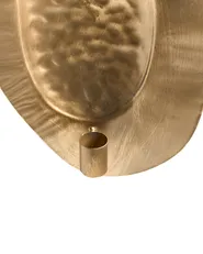 Wall Candle Holder PENICHE 60 cm Metal Gold_968455
