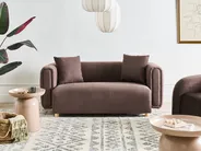 Soffa 2-sits LILLEROD Mörkbrun_1025304