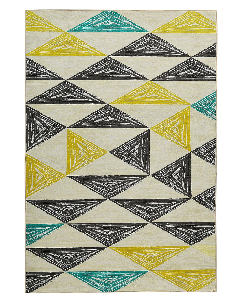 Rug KALEN Grey 140 x 200 cm