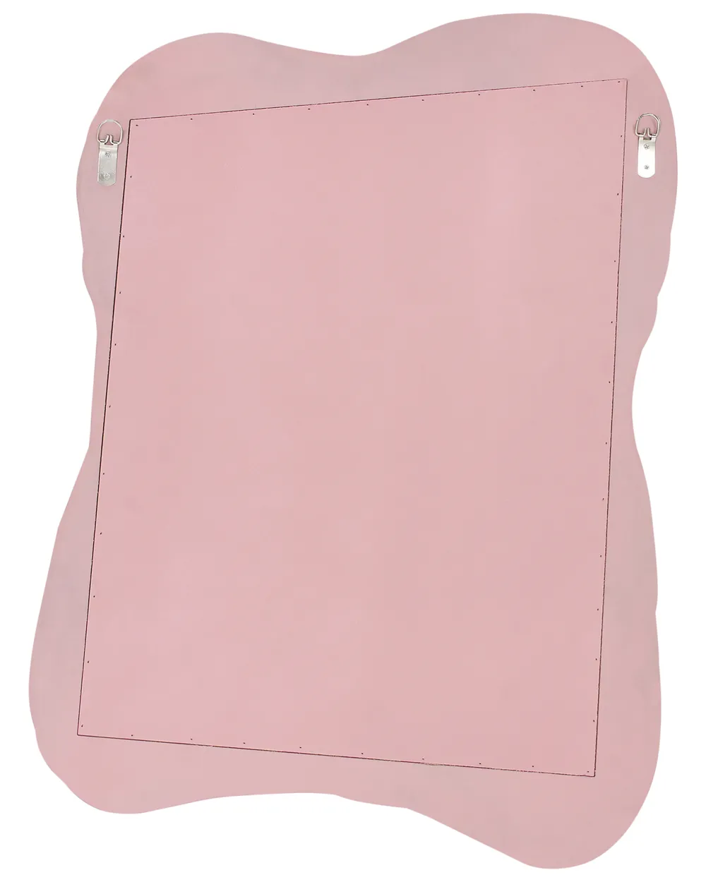 Wall Mirror PENCRAN 60 cm 80 cm Pink_1003355