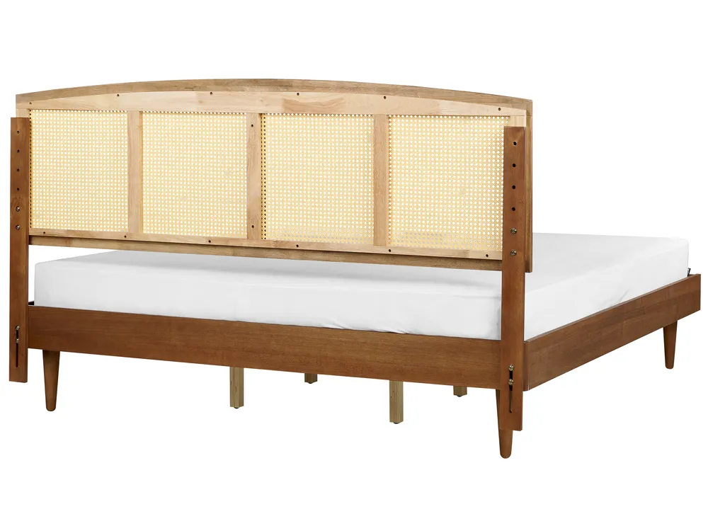 Bed Rattan VARZY 180 x 200 cm (EU Super King) Brown_944012