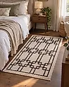 Matta TURHAL Beige 80 x 150 cm Bomull