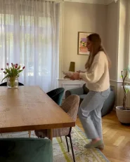 Byrå med 6 lådor HAZELVALE Vit_1168140