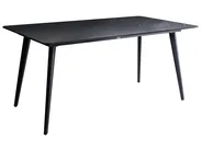 Puutarhapöytä RODALLO 160 cm 90 cm Kivi Musta marmorikuvio_1038257