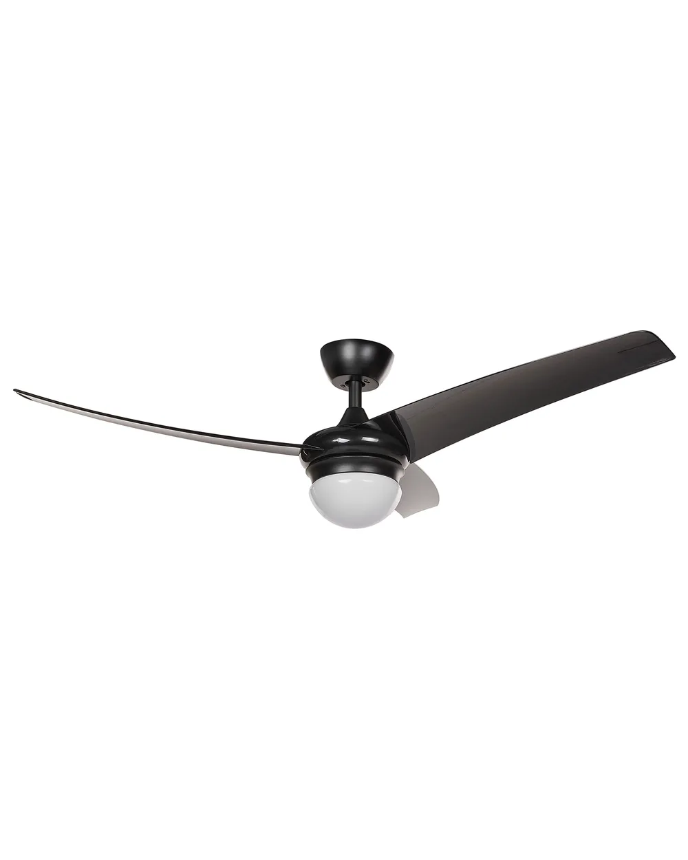 Takfläkt med lampa JIBOA med fjärrkontroll Svart