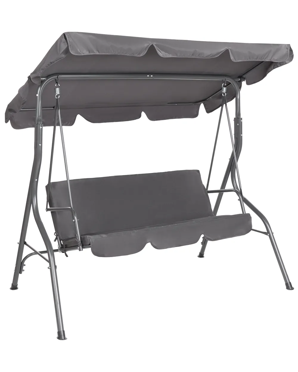 Patio Swing CHAPLIN Metal Dark Grey