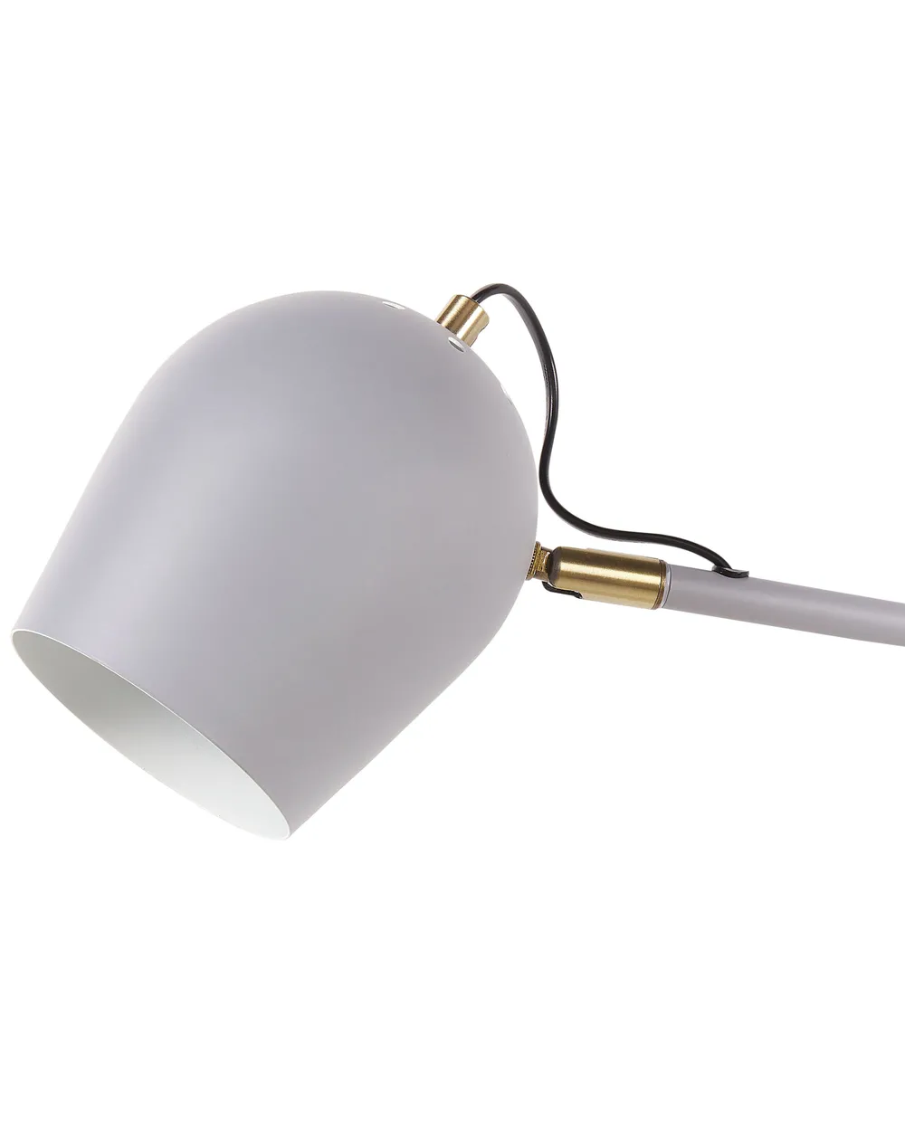 Vägglampa ESTRELLA Justerbar Metall Ljusgrå_882775