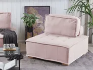1-Seat Section TIBRO Fabric Pink_810914