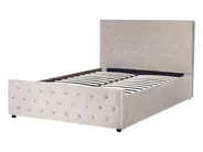 Ottoman Bed AMIENS Velvet Taupe 140 x 200 cm (EU Double)_914333