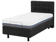 Adjustable Bed Fabric DUKE 90 x 200 cm (EU Single) Dark Grey_742728