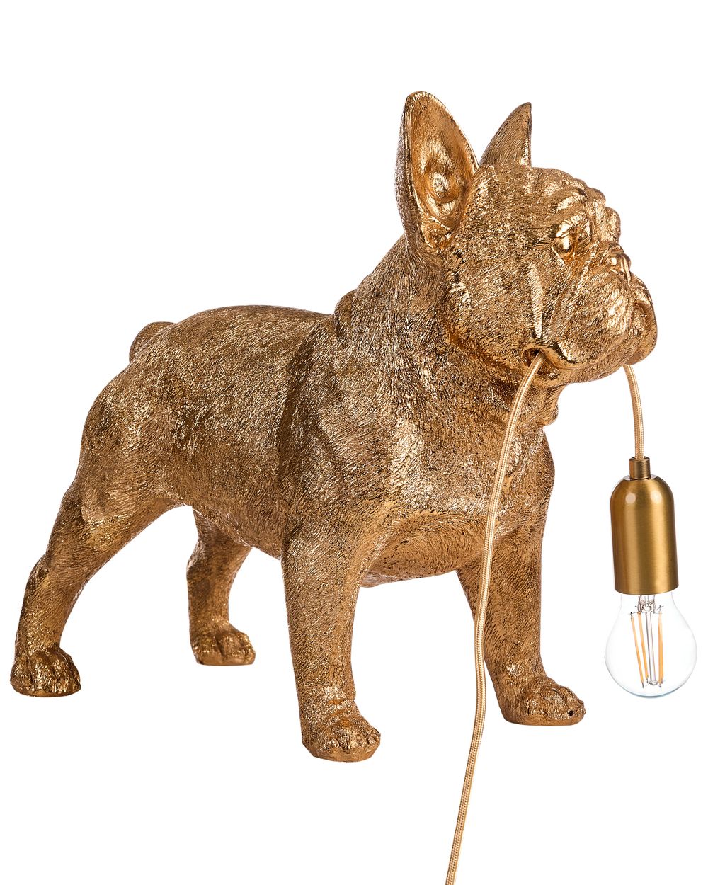 Bordslampa Hund BAXTER Guld