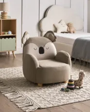 Barnfåtölj Koala HERVIK Taupe_975728