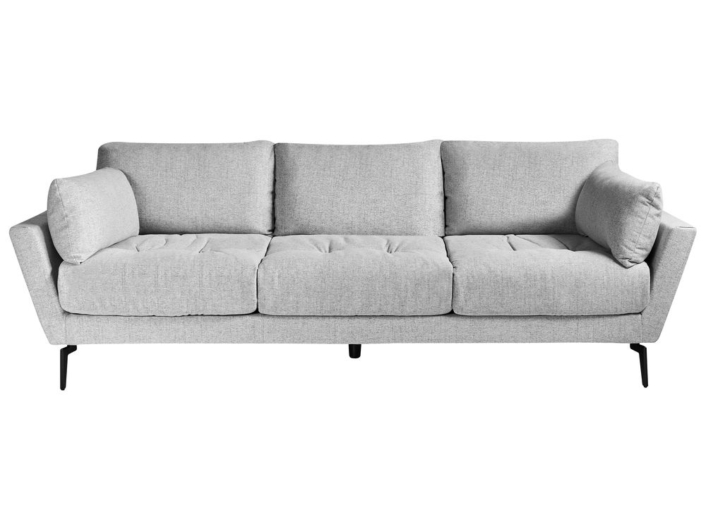 Sofa 4 Seater NENOLA Fabric Grey