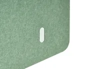 Desk Screen FOLDY 120 x 50 cm Light Green_1041436