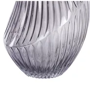 Kukkamaljakko MYRSINA 36 cm Lasi Harmaa_838172