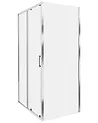 Suihkunurkka YORO 80 x 100 x 185 cm Hopea
