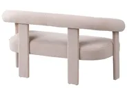 Sofa 2 Seater ILBRO Boucle Light Beige_1059047