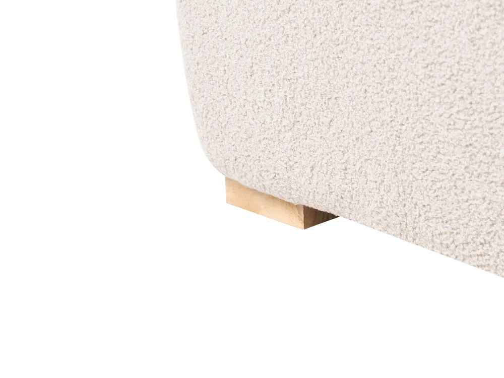 Modular Corner Sofa NERBO Boucle Beige Right Hand_1034686