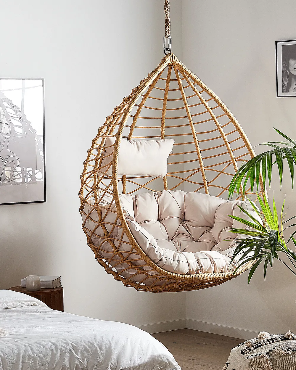 Hanging Chair ARSITA PE Rattan Natural