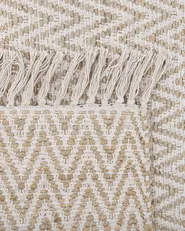 Rug AFRIN Beige 140 x 200 cm Jute_807465