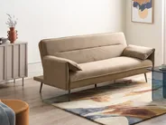 Bäddsoffa 3-sits VAYLA Ljusbrun_1056779