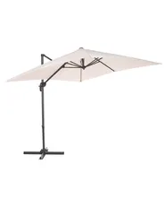Cantilever Parasol 238 cm MONZA Light Beige_1102724