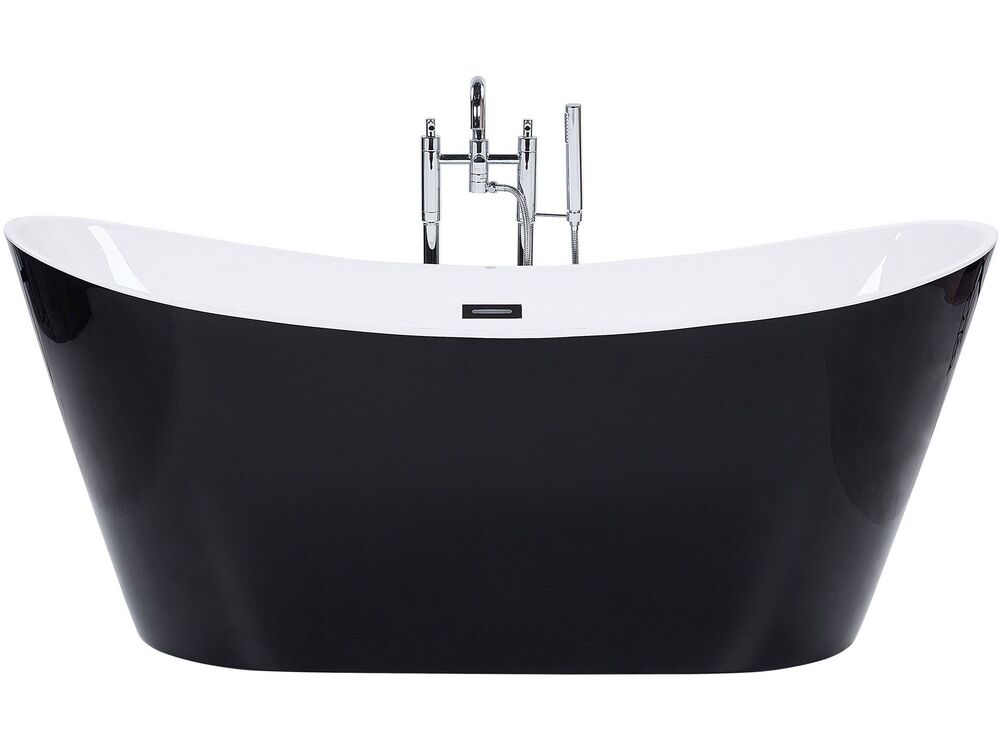 Freestanding Bathtub ANTIGUA 1500 x 750 mm Black