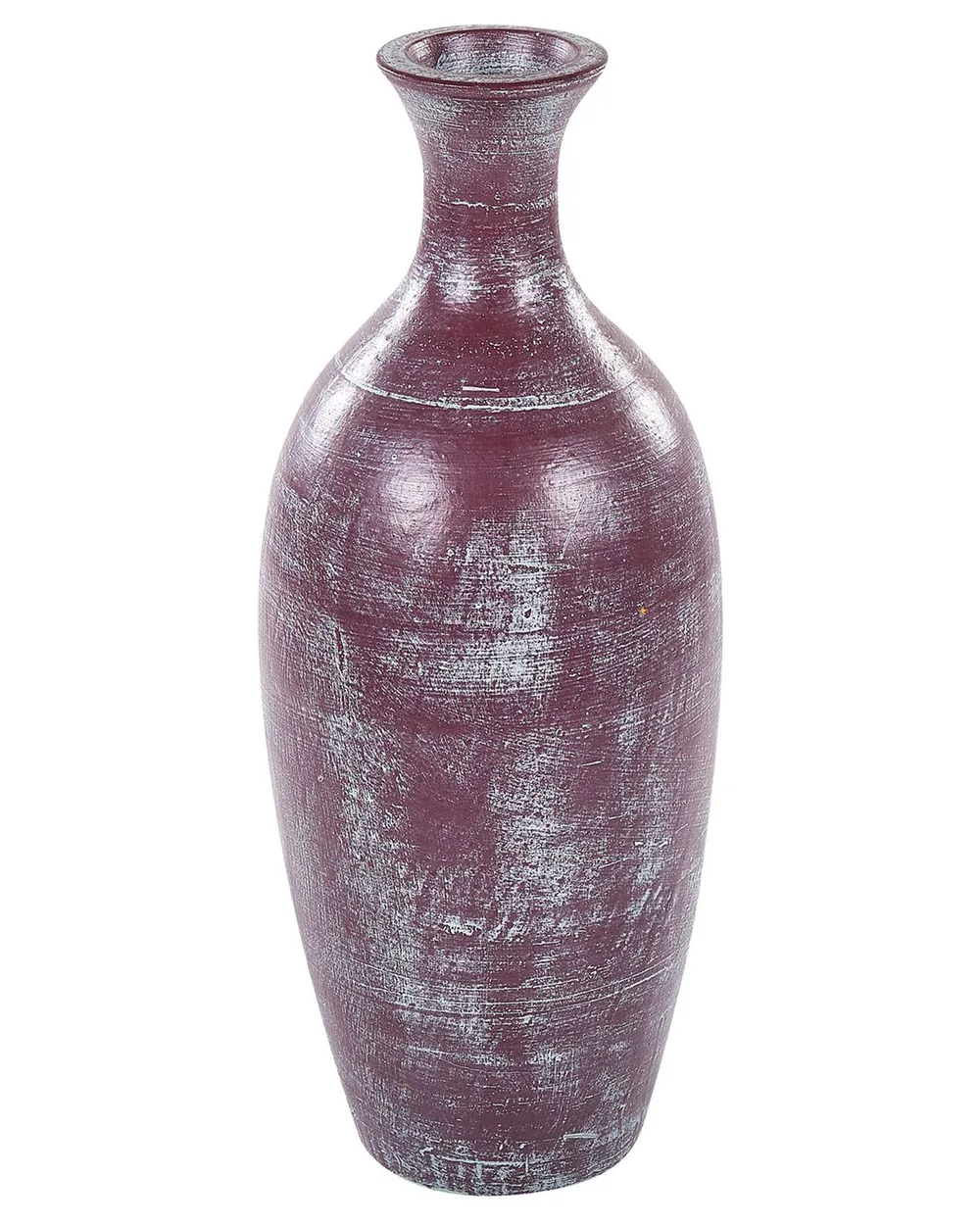 Decorative Vase KARDIA 57 cm Ceramic Brown