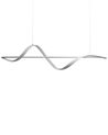 LED Pendant Lamp KHUTTI with Remote with Dimmer Metal White