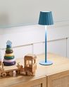 Table Lamp POMBEIRO Metal Light Blue