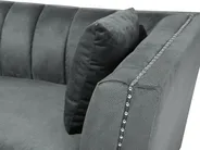 Sohvaryhmä 5-istuttava GAULA Sametti Harmaa_720623
